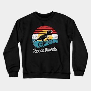 Rex on Wheels vintage retro Crewneck Sweatshirt